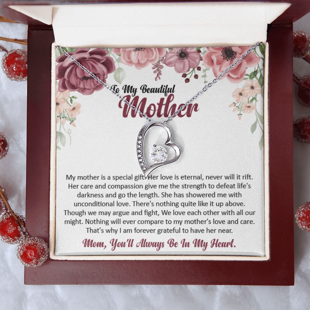 Forever Love Necklace - To Mother From Daughter