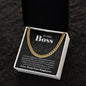 Cuban Link Chain - To Our Boss