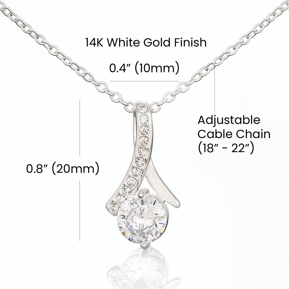 Alluring Beauty Necklace - To Our Daughter-In-Law
