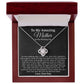 The Love Knot Necklace - To Mom From Son On Wedding Day